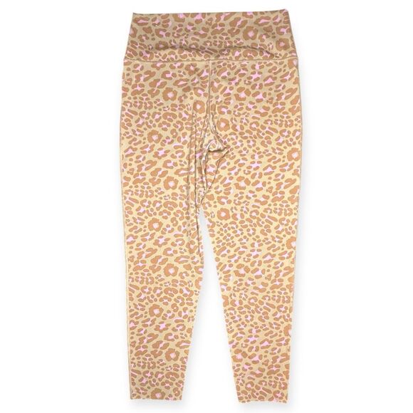 OFFLINE BY AERIE Women’s Tan Pink Leopard Print 7/8 High-Rise Legging Size XL - Picture 5 of 7